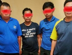 Empat Pelaku Penggelapan Barang Milik PT IKPP Perawang Diamankan Polisi