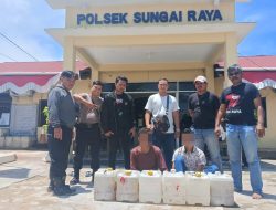 Dua Pelaku Pencurian Minyak Goreng di Sebuah Toko Kelontong BTN Teluk Mulus,Berhasil di Ringkus Tim Joker Dan Satu Orang Menjadi DPO