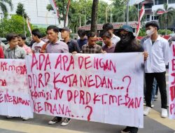 Massa Formasi Unjukrasa, Tagih RDP Dugaan Kasus Pemerasan dan Gratifikasi Oknum Kadishub Medan