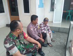 Sinergi Bhabinkamtibmas dan Bhabinsa Wilayah Hukum Polsek Caringin Polres Bogor Sambangi Warga Sampaikan Pesan Kamtibmas