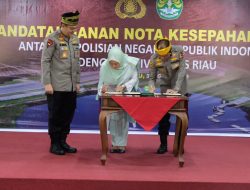 Mabes Polri Jalin Kerja Sama MoU dengan Universitas Riau