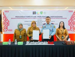 Perjanjian Kerjasama Program Pendidikan Kesetaraan bagi Narapidana Rutan Palangka Raya dengan SPNF SKB Dinas Pendidikan Kota Palangka Raya