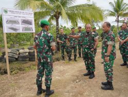 Danrem 181/PVT dampingi Pangdam XVIII/Kasuari Kunjungi Yonzipur 20/PPA