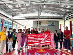 Sambut Hari Kemenkumham RI, UPT PAS Se-Waikabubak Gelar Donor Darah Bersama