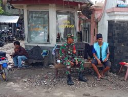 Melalui Komsos, Babinsa Mojo Laksanakan Pembinaan Teritorial Di Wilayah Binaan