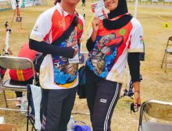 Cabor Panahan Divisi Compound Putri Surakarta Raih 1 Medali Di Hari Pertama Porprov XVI Pati Raya