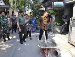 Ditandai Peletakan Batu Pertama,Program KBD Tahap VII Th.2023 di Wilayah Kodim 0735/Surakarta Secara Resmi Dimulai