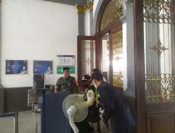 Satpam Stasiun Kereta Api Jadi Sasaran Komsos Babinsa Koramil 04/Jebres, Ini Alasannya
