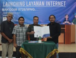 Dukung Kelancaran Jaringan Internet Kodim Wonogiri Gandeng PT Mamura Intermedia