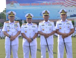 Pergantian Kepemimpinan Koarmada I dan Koarmada II Dihadiri Pangkoarmada II