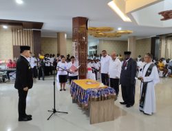 Danrem 181/PVT Hadiri Pelantikan Dan Pengambilan Sumpah Jabatan Sekda Kabupaten Maybrat