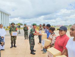 Danrem 181/PVT Pimpin Upacara Pembukaan Kegiatan Program Prioritas Nasional Bakti Papua TA 2023