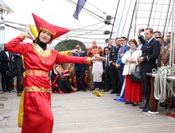 Misi Diplomasi, Satlat KJK Taruna AAL Tahun 2023 Laksanakan Coctail Party Di Rostock Jerman