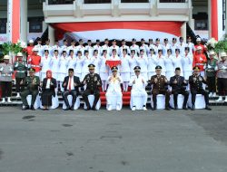 Kasdim 1505/Tidore Hadiri Upacara Pengibaran Sang Saka Merah Putih Peringati HUT RI Ke-78