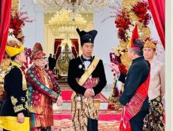 Presiden Jokowi Kenakan Pakaian Khas Kesunanan Surakarta Pada HUT Ke-78 RI