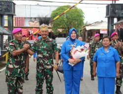 Komandan Pasmar 3 Laksanakan Kunjungan Kerja Ke Yonmarhanlan X Jayapura
