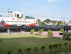 Apel Gelar Pasukan dan Perlengkapan Satuan Brimob Polda Kalbar