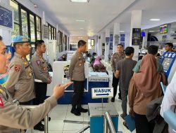Demi Kepuasan Masyarakat, Kapolres Pasuruan Cek Kesiapan Petugas Pelayanan SIM Di Kantor Satpas