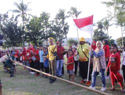 Korem 172/PWY Bersama Masyarakat Meriahkan HUT Ke-78 RI Dengan Berbagai Lomba