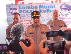 Menjelang Putaran Ketiga Turnamen Bola Voli Kapolri Cup 2023, Polda Kalbar Gelar Lomba Mural