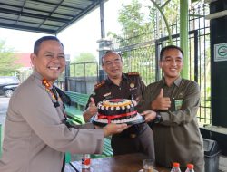Wujudkan Sinergitas, HUT MA RI Ke 78, Kapolres Rohul Beri Kejutan Dan Suprise Pada Ketua PN Pasir Pangaraian