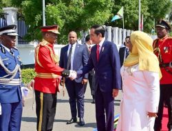 Hari Ketiga di Afrika, Presiden Jokowi Bertemu Dengan Presiden Tanzania