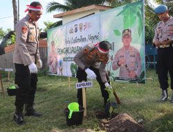 Penanaman 1.000 Bibit Pohon Oleh Polres Banjar Polda Kalsel