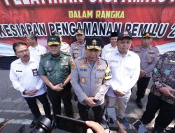 Polda Jatim Gelar Sispamkota, Buktikan Polri Siap Kawal Pemilu 2024