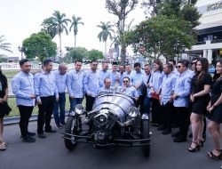 Ketua Umum IMI Bamsoet Dukung Home Industri Mobil Retro 3wheeler Karya Anak-anak Muda Retro Classic Cycles Yogyakarta