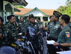 Kodim 0735/Surakarta Gelar Pemeriksaan Kendaraan Dinas, Ternyata Ini Tujuannya