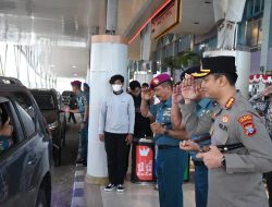 Komandan Pasmar 3 Sambut Kedatangan Pangdam XVIII/Kasuari di Sorong