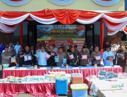 Operasi Tumpas Narkoba 2023, Polda Jatim Berhasil Amankan Tersangka Pengedar Jaringan Antar Pulau dan Provinsi
