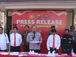 Polres Pasuruan Kota Ungkap Peredaran Narkoba, Empat Tersangka Berhasil Diamankan