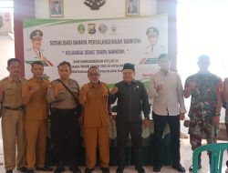 BABINSA 0819/25 HADIR BERSAMA KESBANGPOL AJAK MASYARAKAT HIDUP SEHAT tanpa NARKOBA
