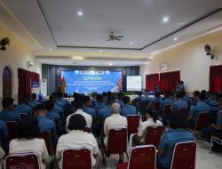 Bangun Kerjasama Lantamal IX dan Bank Indonesia Provinsi Maluku Laksanakan Sosialisasi Edukasi Cinta Bangga Paham Rupiah