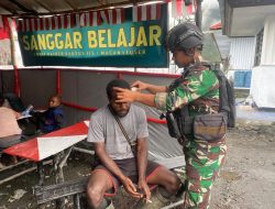 Pelayanan Pangkas Rambut Secara Gratis Oleh Satgas Yonif RK 115/ML Memberi Manfaat Bagi Masyarakat Papua