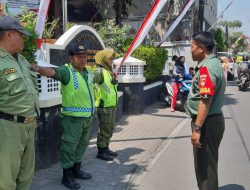 Gembleng Linmas Dengan Latihan PBB, Ini Harapan Babinsa Kelurahan Bumi