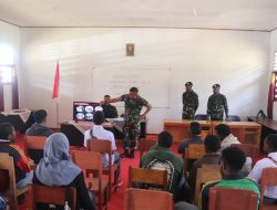 Turun Gunung, Satgas Yonif Para Raider 330/Tri Dharma gelar Sosialisasi Rekrutmen Prajurit TNI AD kepada Siswa-siswi SMA di Intan Jaya