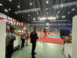 Brimob Kalbar Pastikan Volleyball Tournament Kapolri Cup 2023 Berjalan Aman dan Lancar