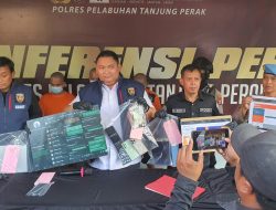 Polres Pelabuhan Tanjungperak Berhasil Amankan Sindikat Pembobol Rekening Bank