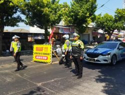 Polisi Siapkan Jalur Alternatif Selama Penutupan Jembatan di Jalan Wijaya Situbondo