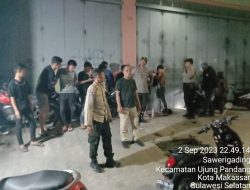 Belasan Remaja Terciduk Tim Cipkon Polsek Ujung Pandang, Pesta Miras