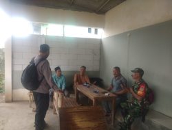 Wilayah Hukum Polsek Sukamakmur Polres Bogor Polda Jabar Sinergitas TNI – POLRI Sambangi Warga Dalam Rangka Silaturahmi Dan Mengajak Warga Bersinergi Dalam Menjaga Kamtibmas 