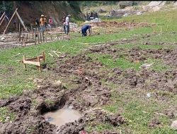 Pembangunan Huntap Di Kampung Kopo Desa Malasari Diduga Gunakan Material Pasir Elod (Teras)