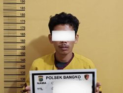 Diduga Sering Edar dan Pakai Sabu, Pengangguran Diringkus Polsek Bangko