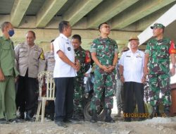 Atasi Polusi Udara Karena Sampah Dandim 0509 Tinjau Posko Tiga Pilar di Perbatasan DKI Jakarta