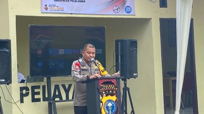 Polres Pelalawan Launching dan Resmikan Kampung Bebas Narkoba