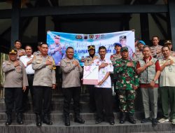 Polresta Cilacap Berikan Bantuan Sumur Bor kepada Warga Terdampak Kekeringan