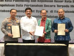 Penguatan Kolaborasi Antar Instansi di Sumsel Ciptakan One Database Management System untuk Pengelolaan Data Pertanahan secara Terpadu