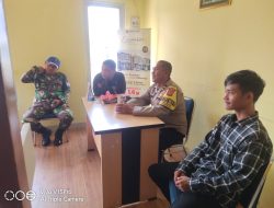 Sinergi TNI – Polri Bhabinkamtibmas Wilayah Hukum Polsek Cibinong Berikan Himbauan Kamtibmas
